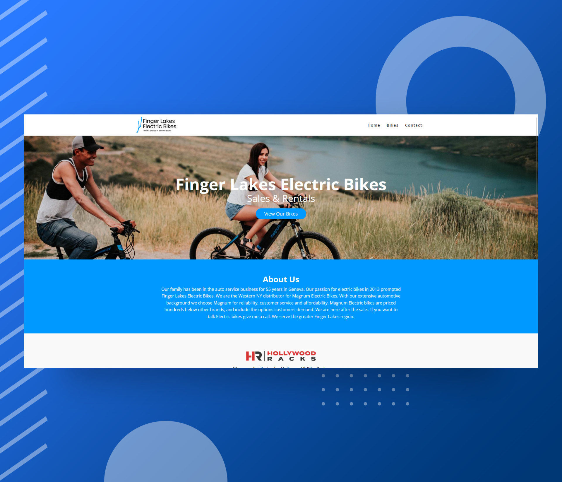 Finger Lakes Electric Bikes Website
